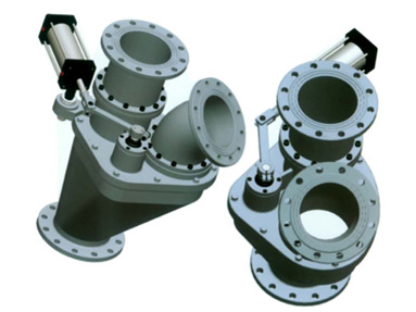 气动三通切换阀