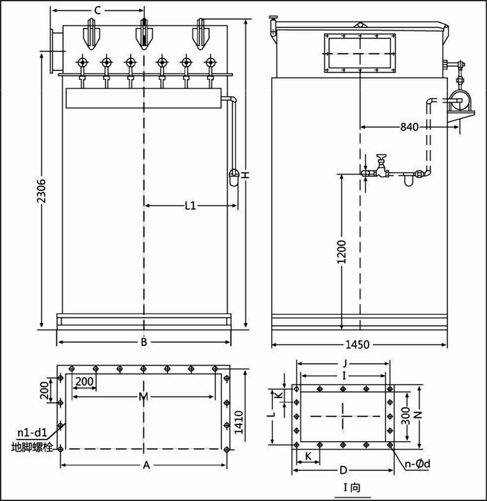 脉冲袋式除尘器